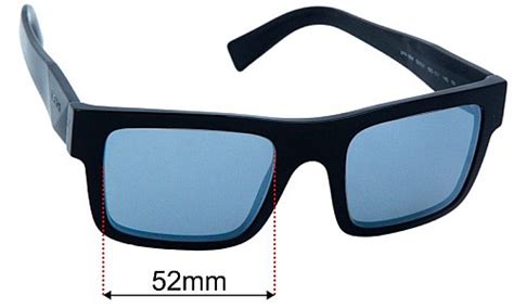 Replacement Sunglass Lenses Compatible with Prada SPR19S